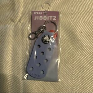 Crocs Jibbitz Blue Keychain Accessory